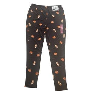NWT Feeling Festive Women's Size XXL 2XL Pumpkin Spice Latte Leggings Lounge